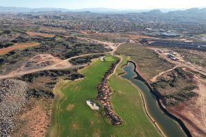 Black Desert 12th Fairway Aerial